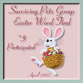 Easter Word Find