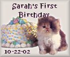 Sarah's First Birthday