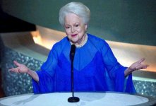 Olivia de Havilland at the Academy Awards 2003