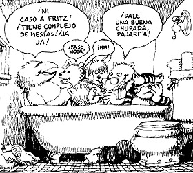 La famosa escena de la ba�era