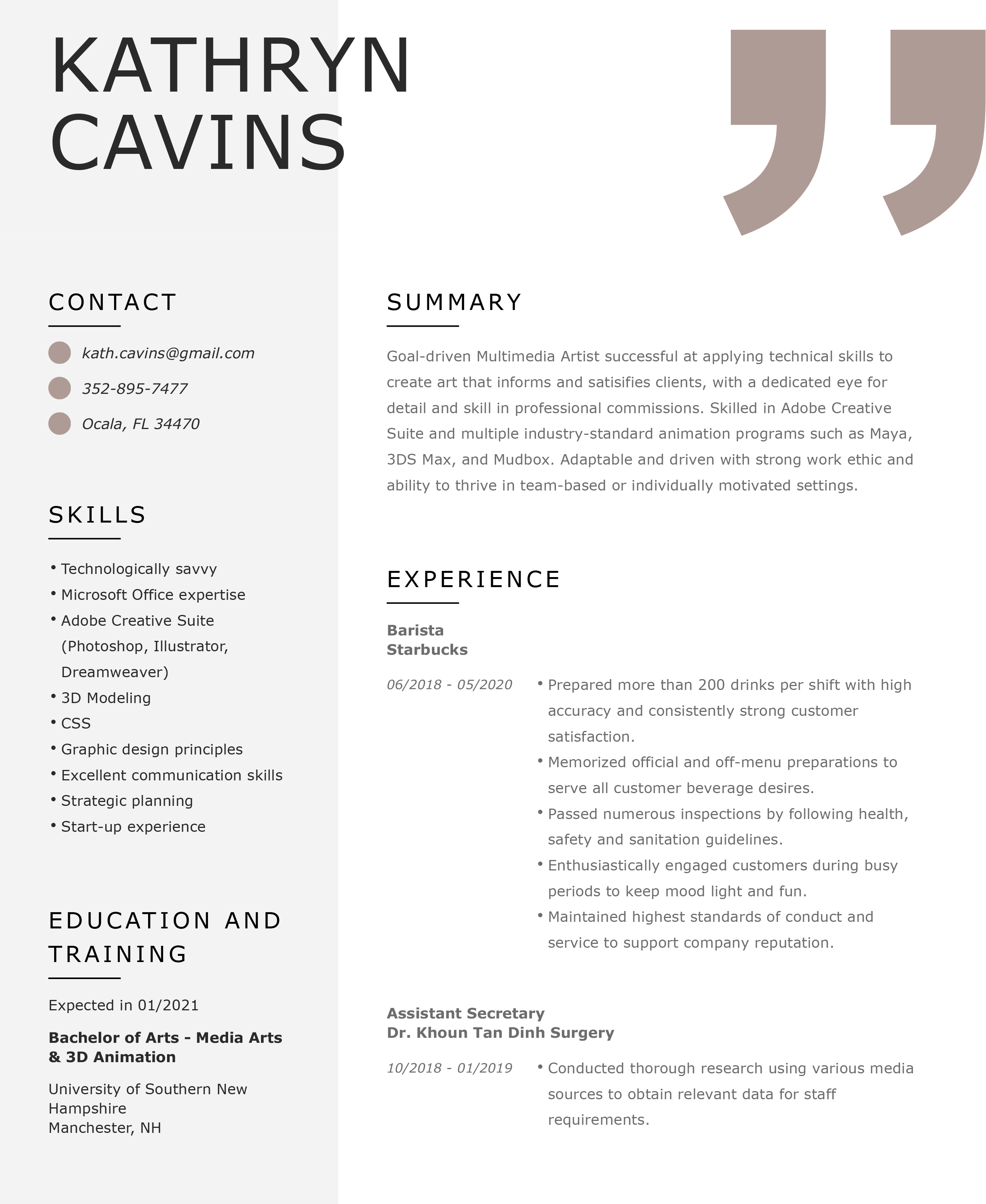 Resume