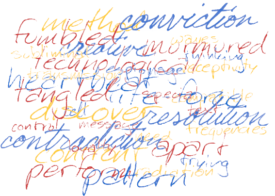 Handwriting Collage