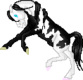 WS Puzzle Pieces--Paint stallion