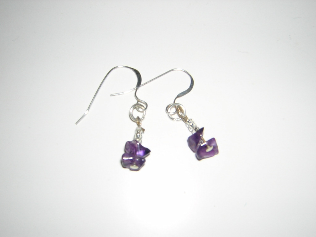 Amethyst and silver