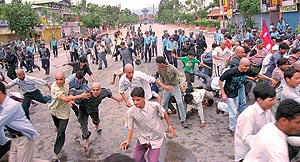 Relletjes in Kathmandu.