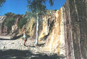 De 'Ochre Pits'.