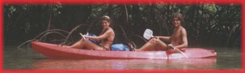 Kayakken rond de rotsen van Krabi.