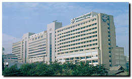Het Bumrungrad hospitaal in Bangkok.