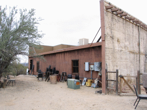 Back of the house