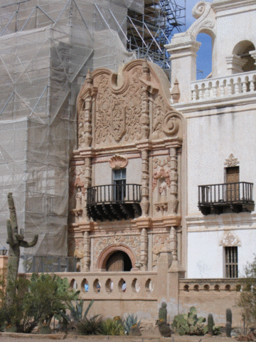 San Xavier Entrance