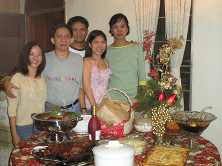 christmas '05, me and my family