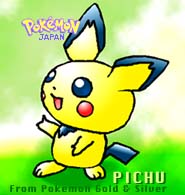 Pichu! Pre-evolved form of Pikachu!