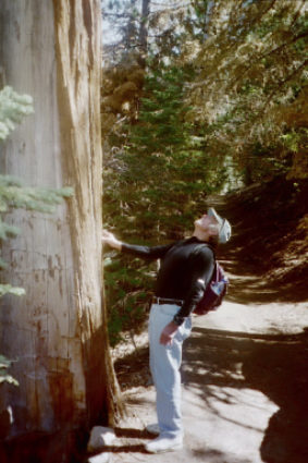 With Phil Arnot on Trail