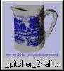 2�" high pitcher. Individual syrup or or creamer?