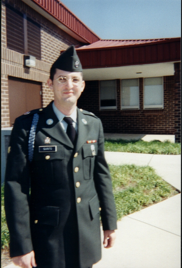 Pat In Army Guard Uniform Age 24 - 1999