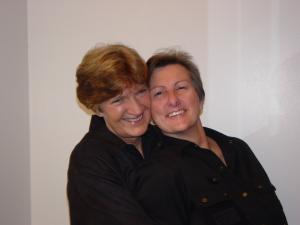 Kathy and Sara
