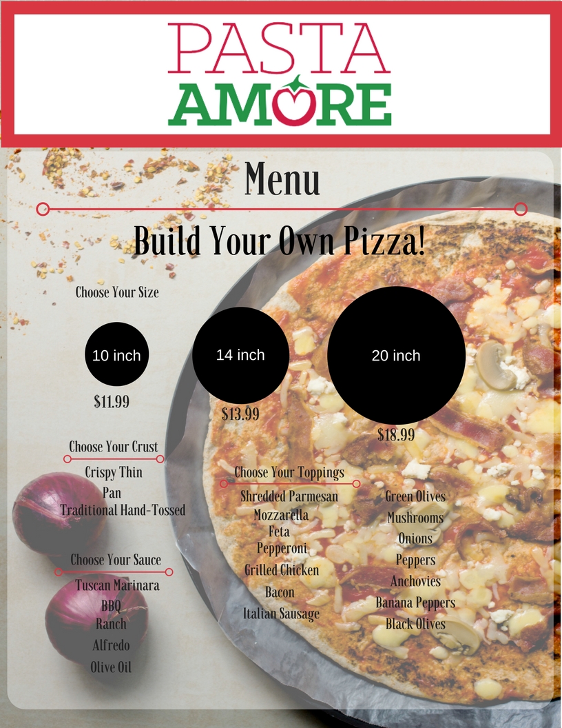 Menu Page 1
