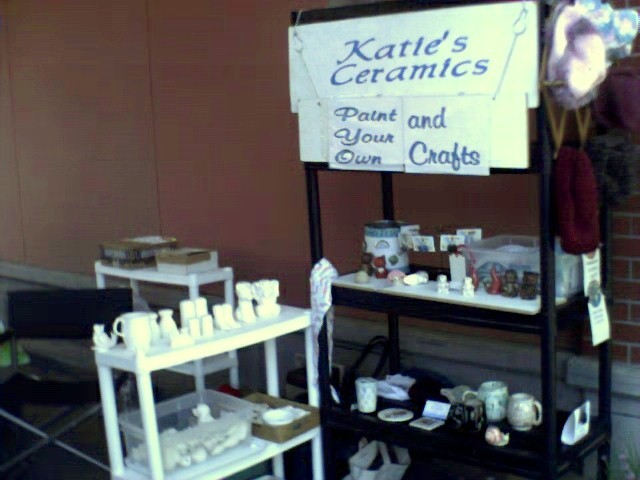 My booth at the Kittitas County Farmers Market