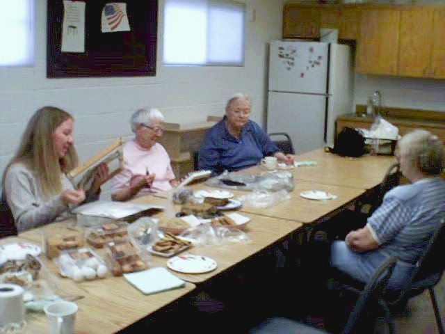 Tuesday Crafts Circle at the Senior Center.