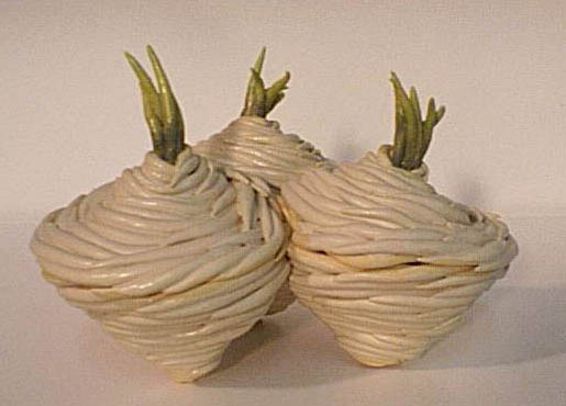 Tirjar, stoneware and glaze, 2001