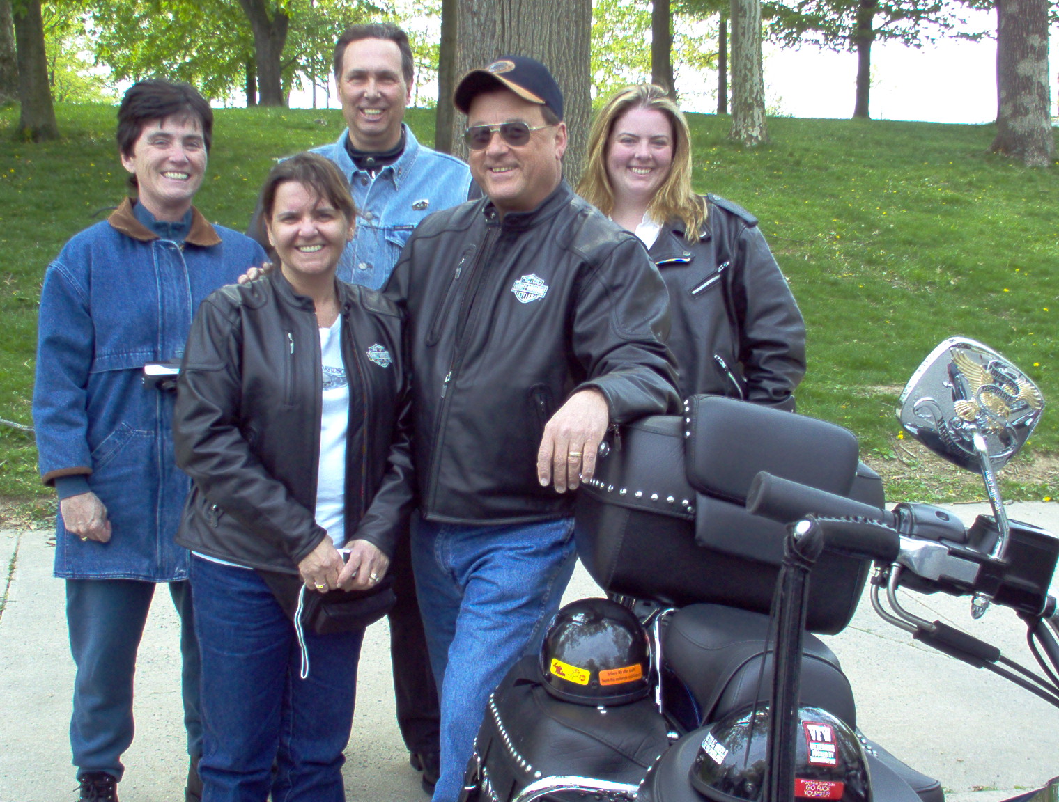 The Gettysburg Gang Battlefield Riders 7 May, 2005 (I'm taking the pic)
