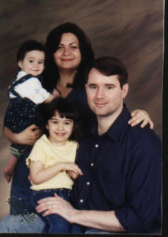 Michael, Patience, Amanda, and Lisa, March 2001