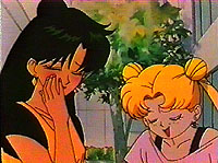[Serena and Celia both giggling about something]