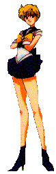 [Sailor Uranus standing while glaring at you]