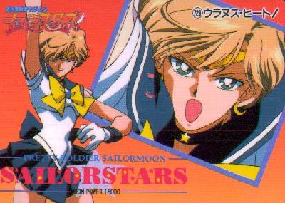 [Super Sailor Uranus showing you how to do Space Sword Blaster!]