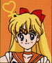 [Sailor Venus smiling with the 