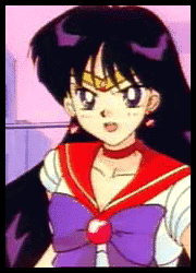 [Sailor Mars talking to someone]
