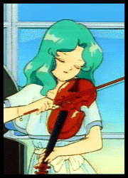 [Nerissa playing her violin]