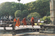 Monks at Angkor Wat