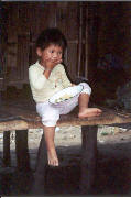 In a village in the mountains