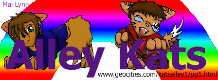 Looky! Kaiyn Kitty doesn't have his scar anymore! *glomps Will-kun Kitty* Isn't he cute?!?