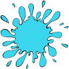 playing with the color replacer tool, blue splat