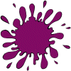playing with the color replacer tool, purple splat