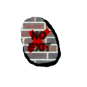 Another no exit sign