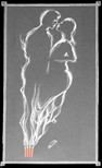 Painting-2 [Crayon on Black Paper]