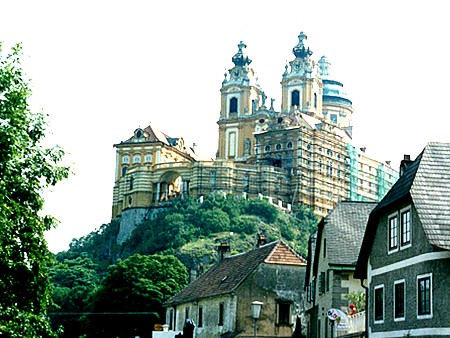 Click the picture for more information about the Melk Abbey