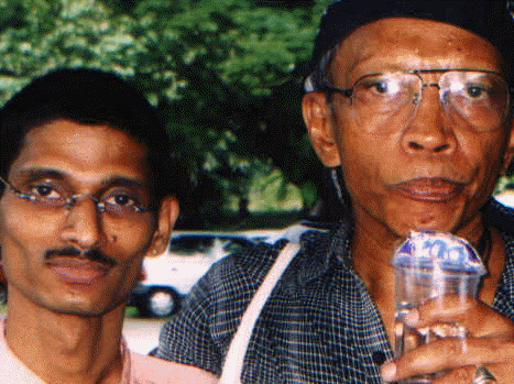 Uthaya Sankar SB & Salleh Ben Joned