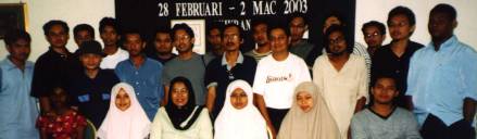 Para peserta & Pembimbing bengkel