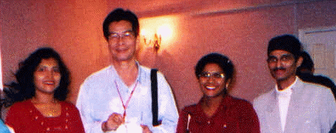 Saroja Theavy Balakrishnan, Dr Haji Othman Puteh, SG Prabhawathy, Uthaya Sankar SB - 22 Ogos 2002, Festival Sastera Perpaduan Malaysia, Kangar