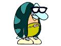 Filburt here is Rocko's neighbour, a witty and sarcastice hypochondriac