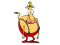 Heffer eats a lot and is very stupid, but entertaining. I bet he graduated from CHS