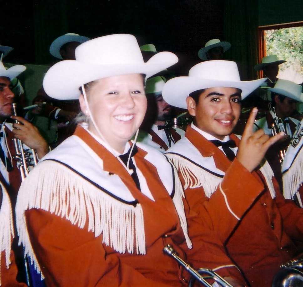 Whitney (in my fig) and pootie (marches next to me)