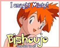 I caught Kasumi (Misty)! Click on her to capture bishoujo like her!
