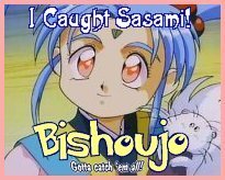 I caught Sasami Masaki Jurai! Click on her to catch bishoujo like her!