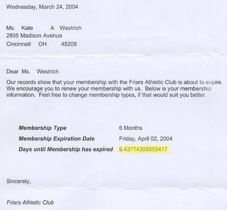 This is the most ridiculous letter... What math skills!