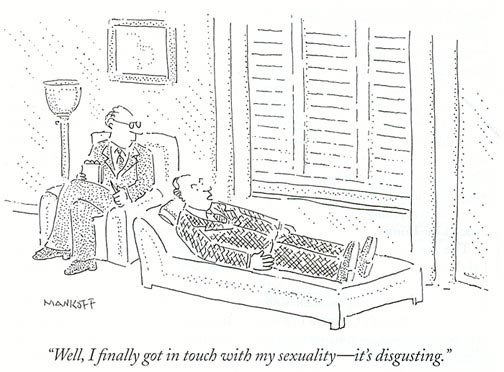 Getting in touch with yourself can be scary!
